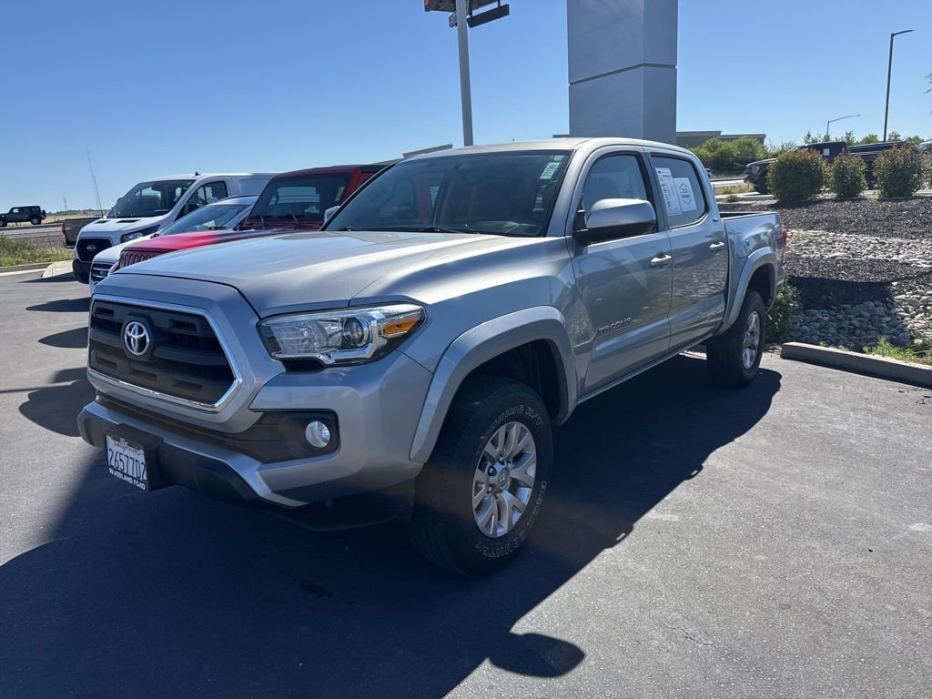 Silver 2017 Toyota Tacoma Pickup Truck