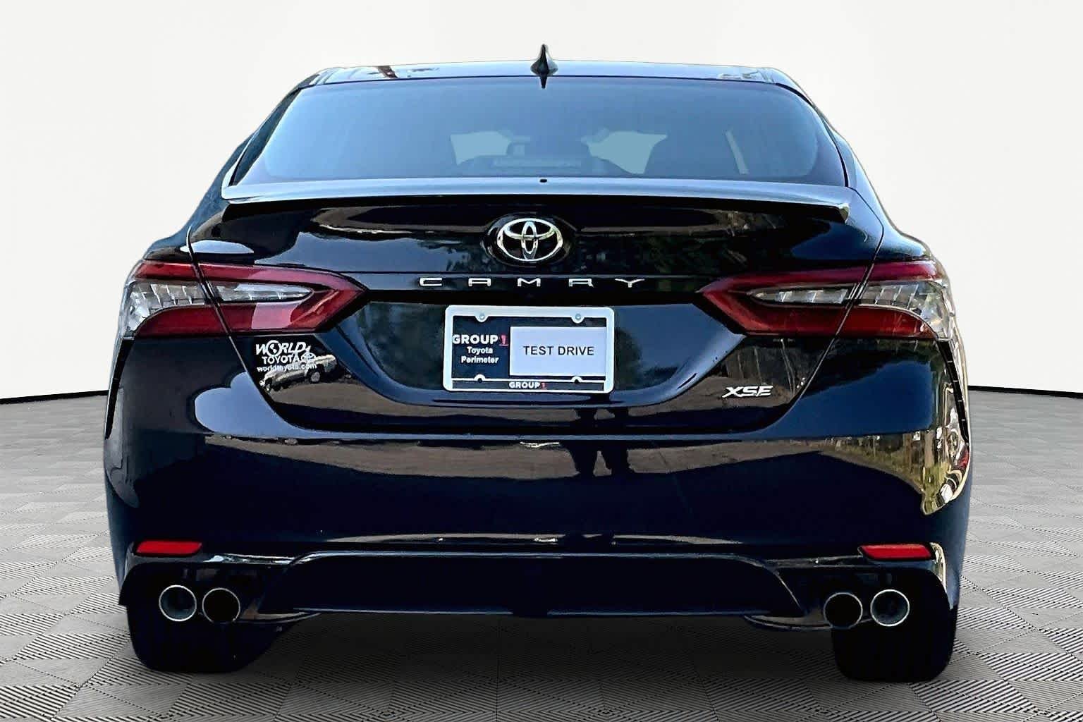 Used 2024 Midnight Black Metallic Toyota XSE image 5