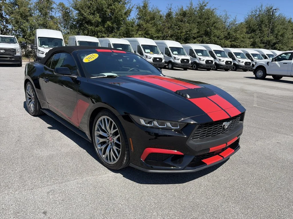 Used 2025 Black Ford EcoBoost Premium image 9