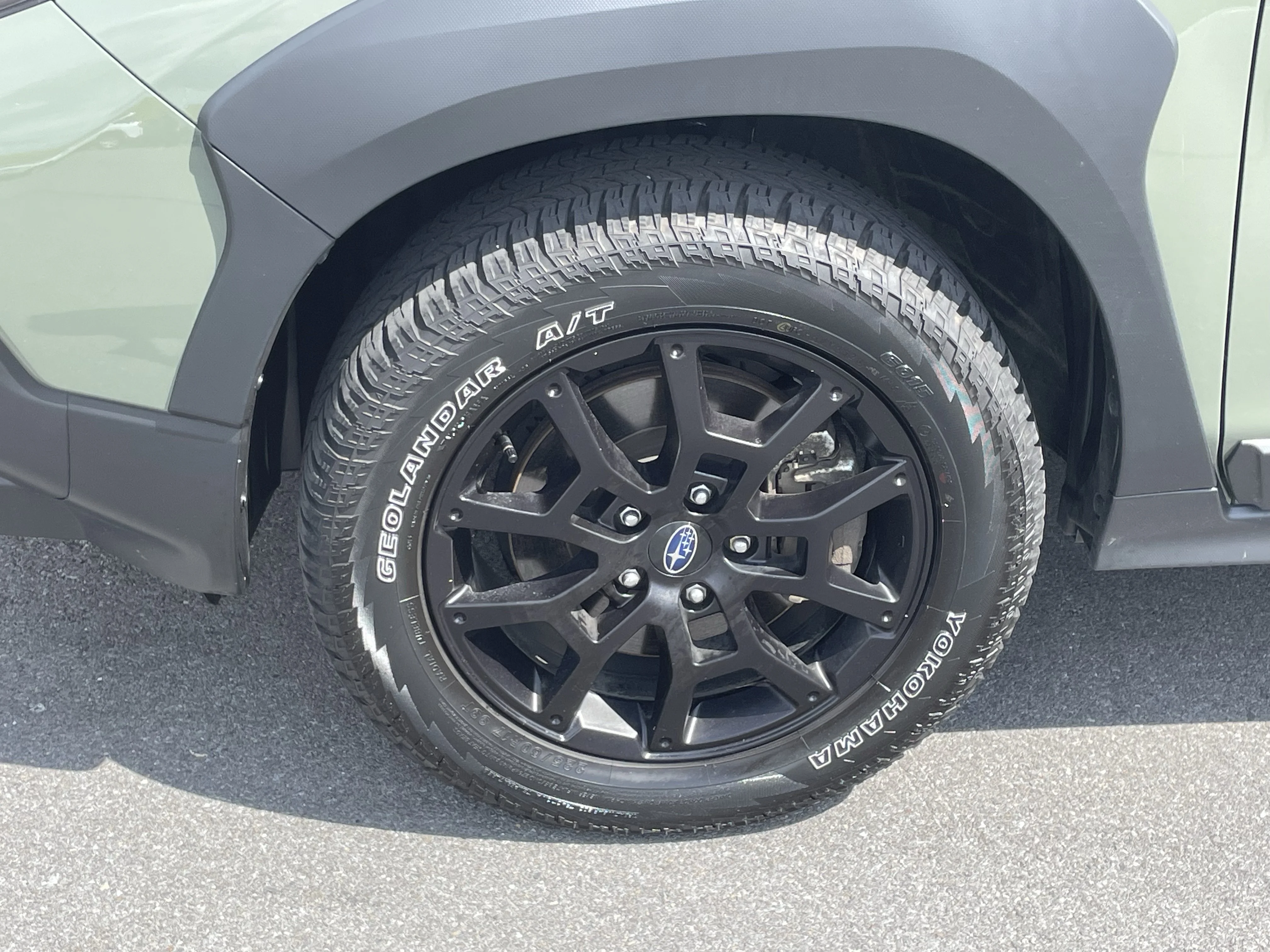 Used 2024 Alpine Green Subaru Wilderness image 11