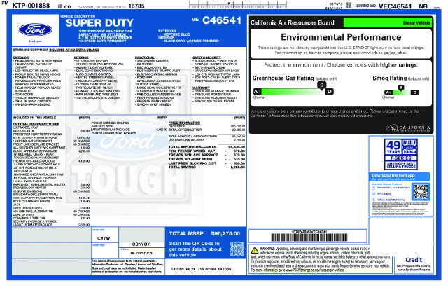 New 2027 Neptune Blue Ford F-250® Lariat® image 20