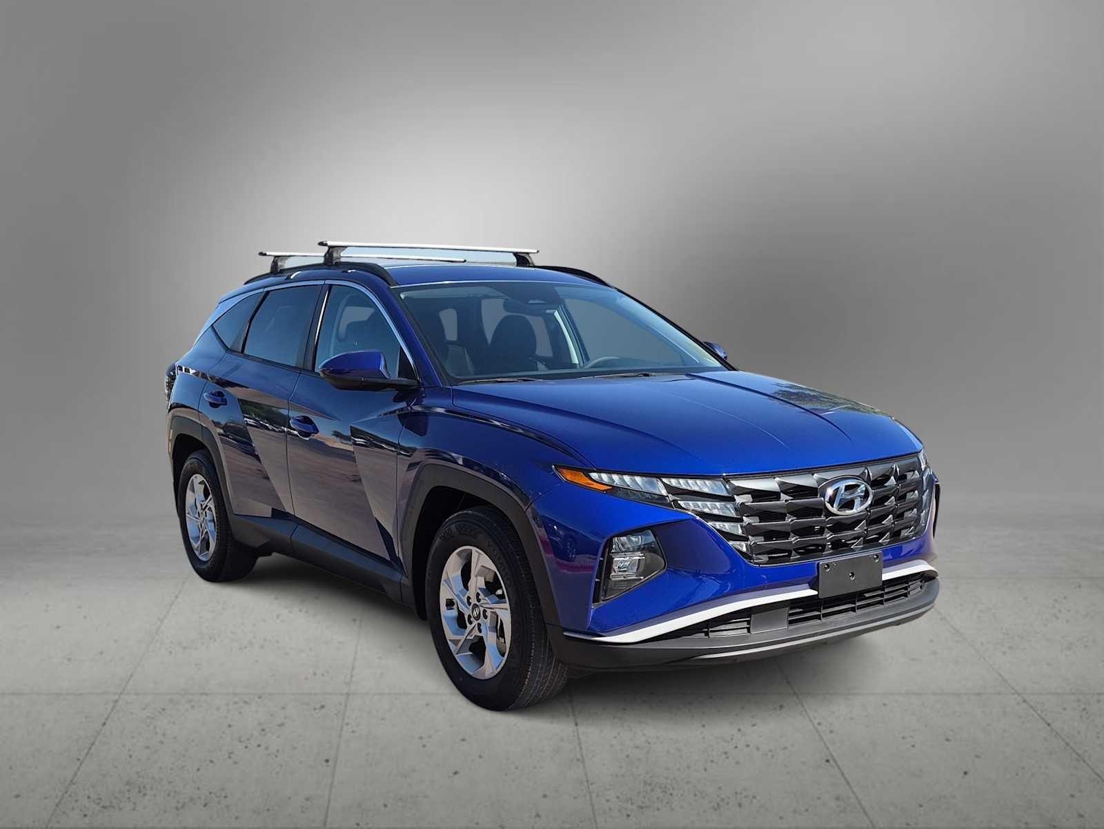Certified Used 2024 Intense Blue Hyundai SEL image 2