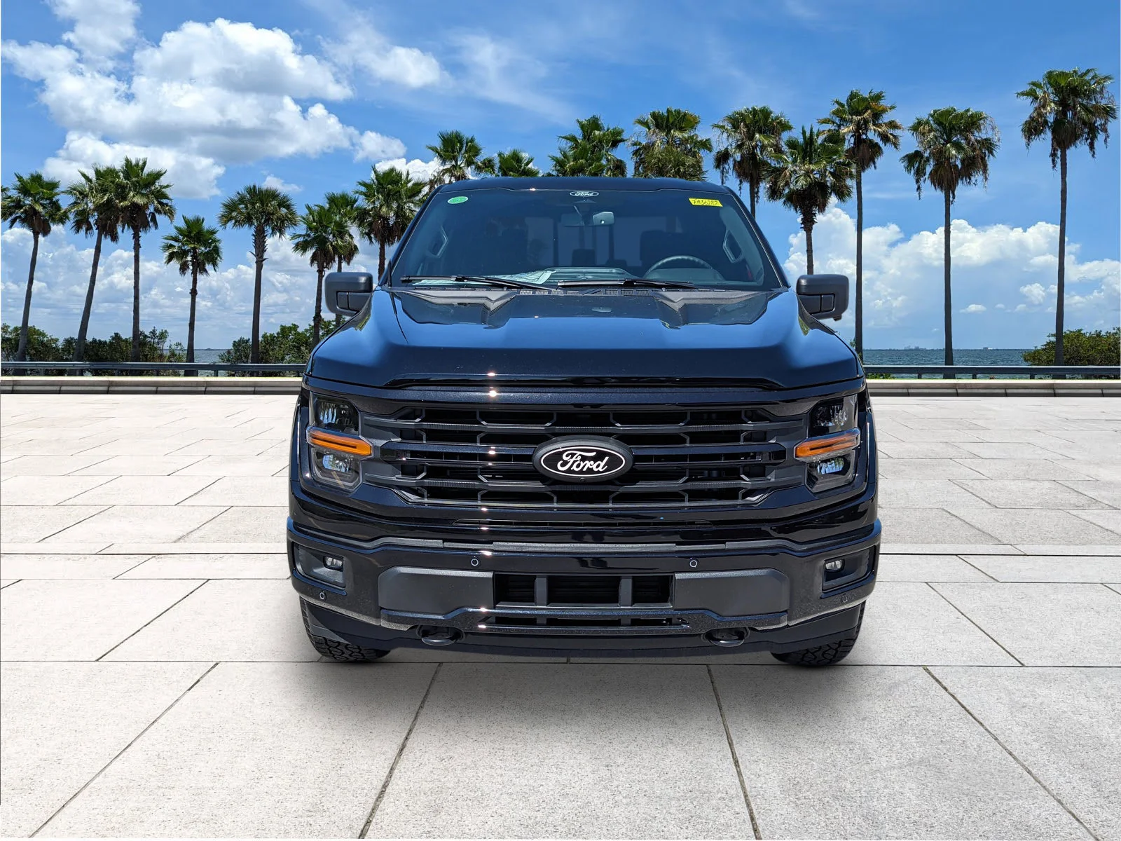 New 2026 Agate Black Metallic Ford XLT image 2