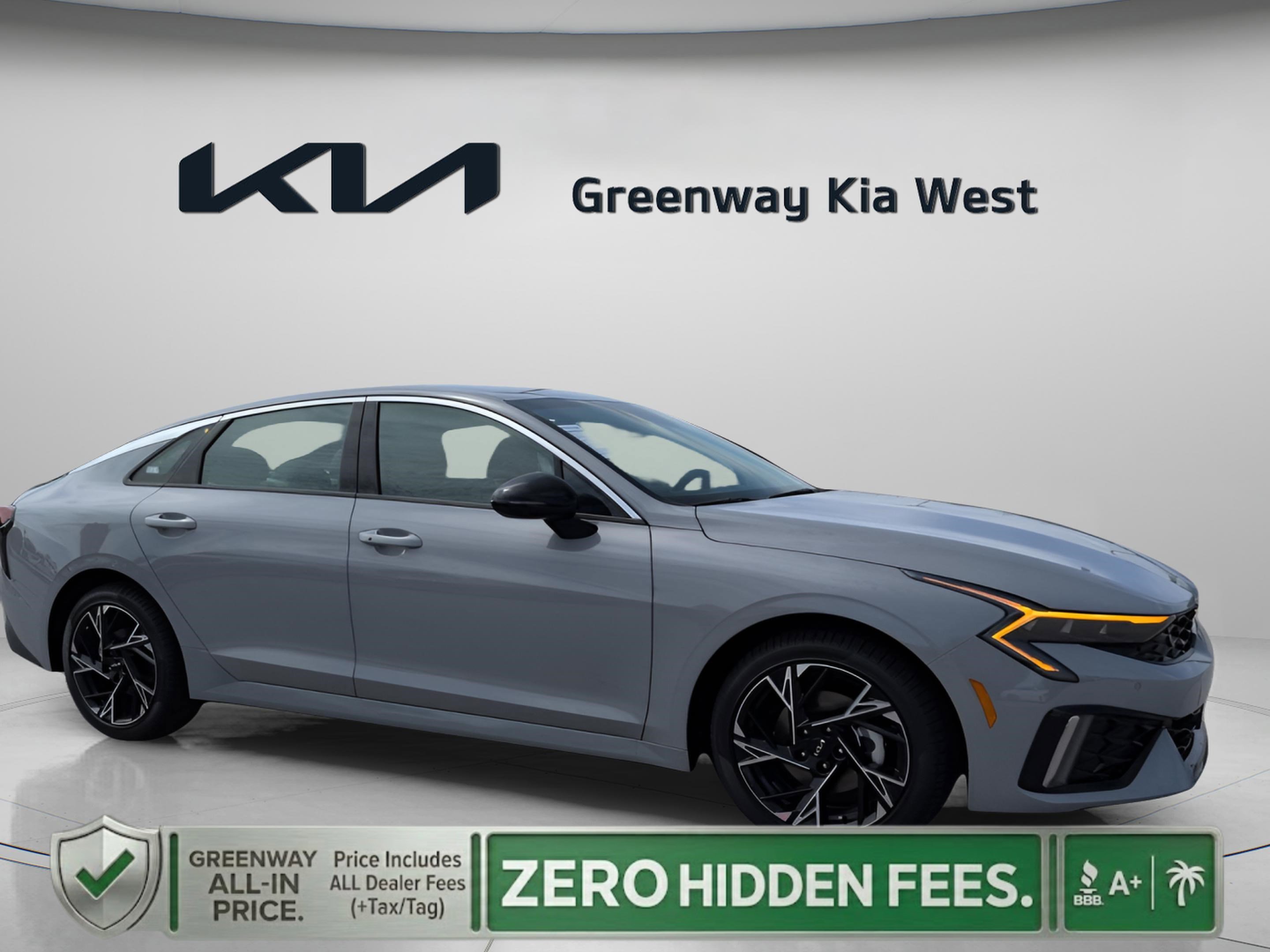 New 2026 Wolf Gray Kia GT-Line image 1