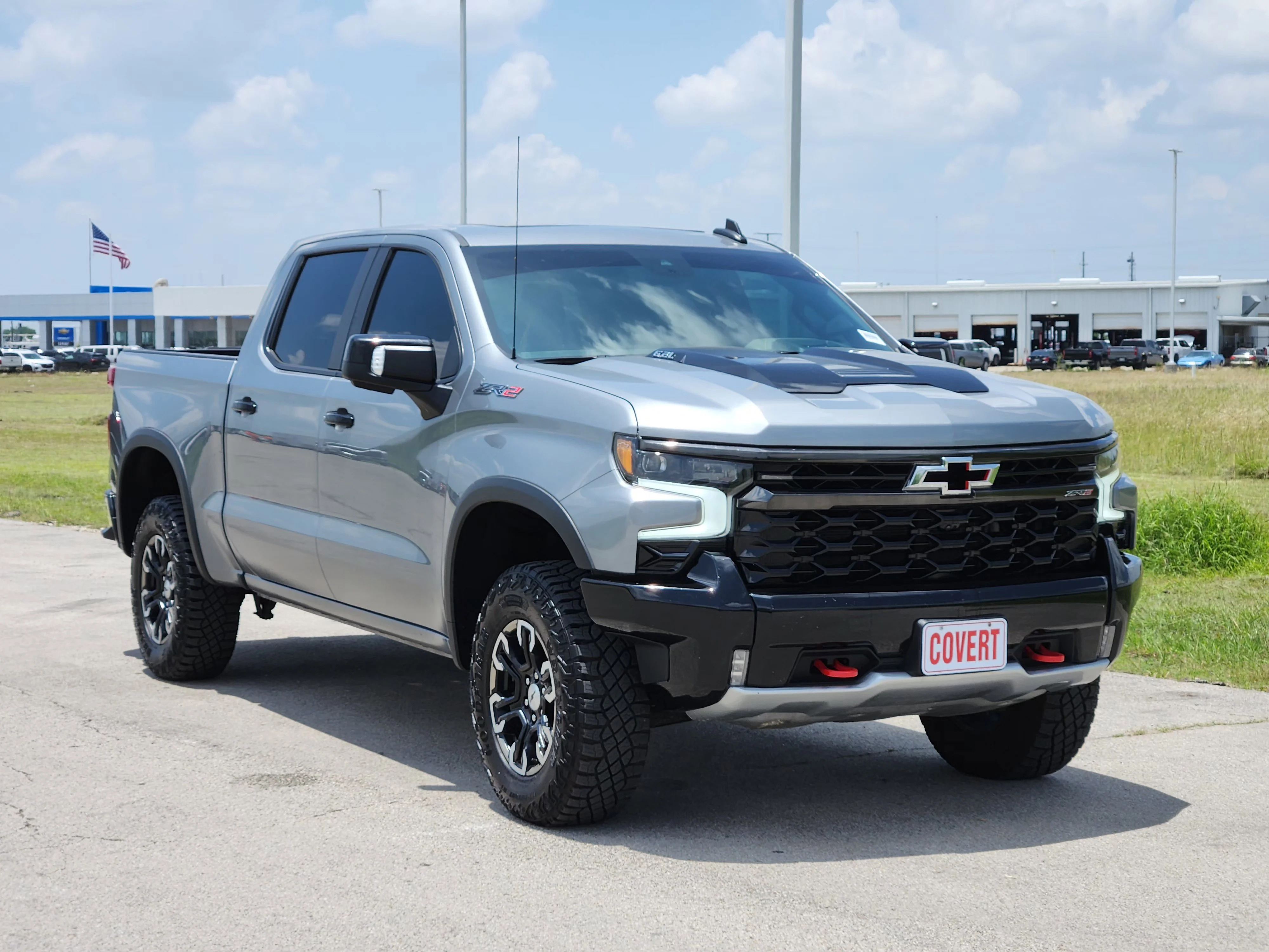 Used 2023 Sterling Gray Metallic Chevrolet ZR2 image 3