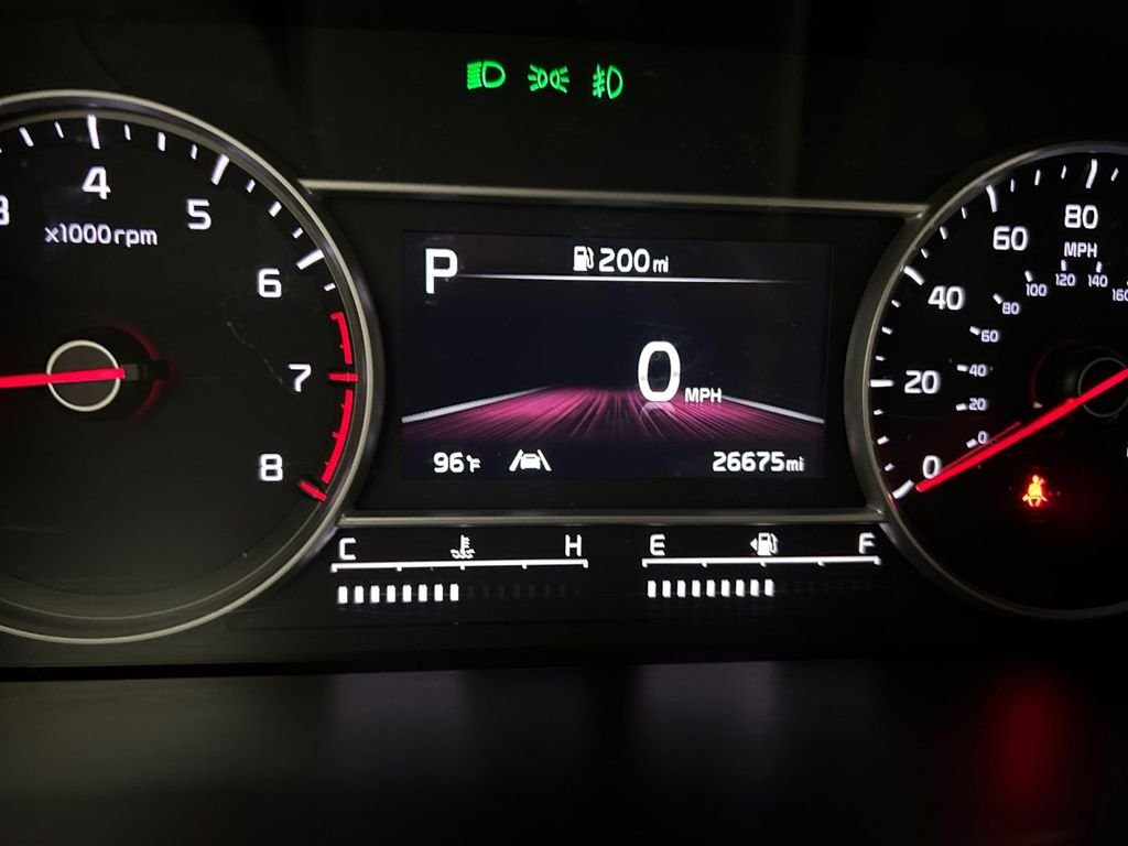 Used 2023 Blue Kia EX image 10