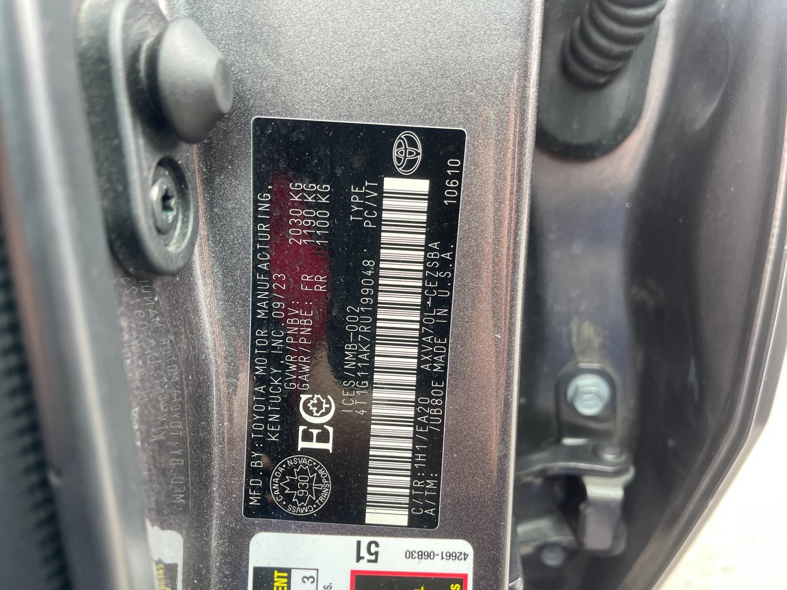 Used 2024 Gray Toyota SE image 30