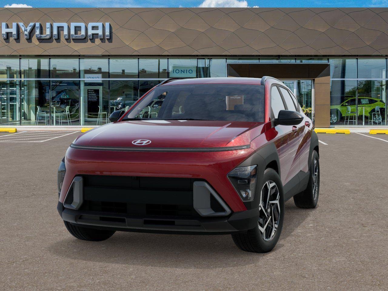 New 2026 Ultimate Red Metallic Hyundai SEL Premium AWD image 6