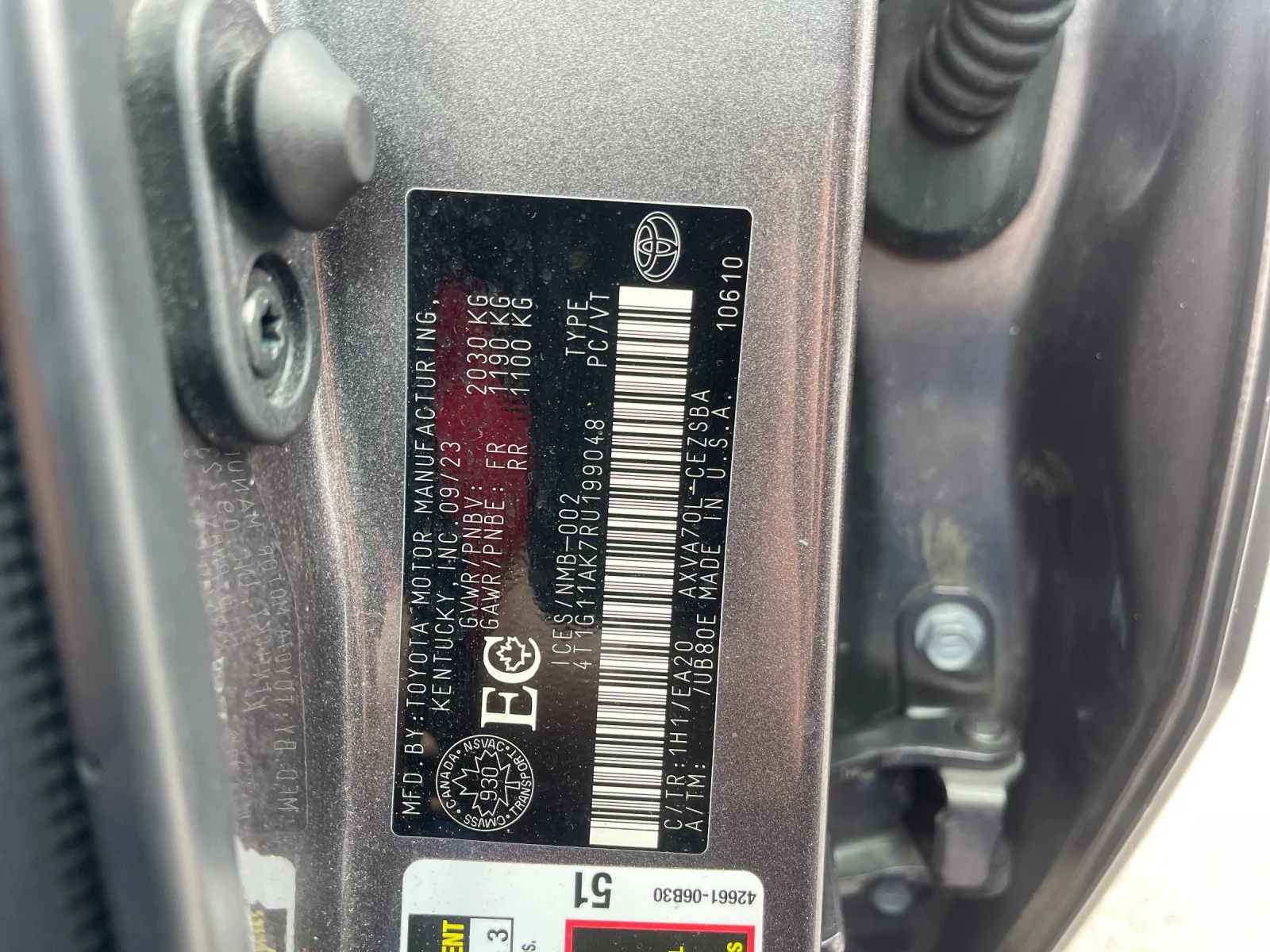 Used 2024 Gray Toyota SE image 30
