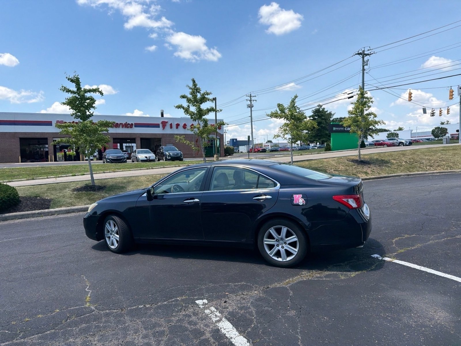 Used 2007 Black Sapphire Lexus 350 image 3