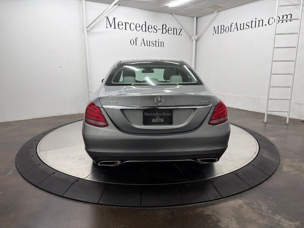 Certified Used 2015 Gray Mercedes-Benz C 300 image 6