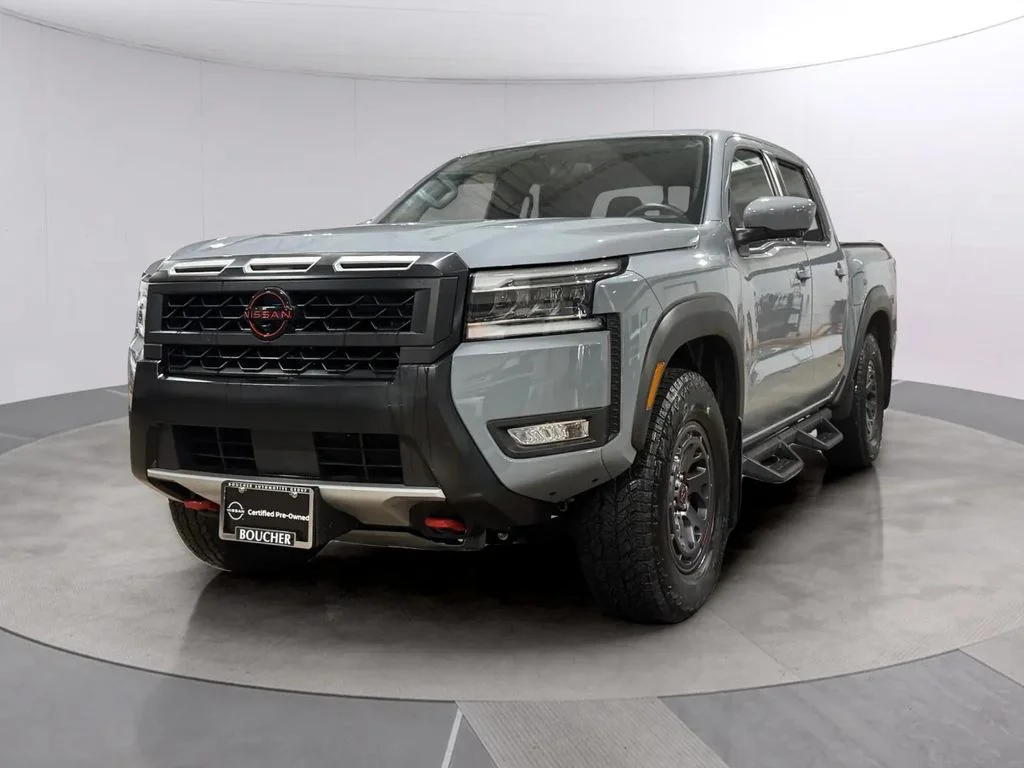 Certified Used 2025 Boulder Gray Pearl Nissan PRO-4X image 8