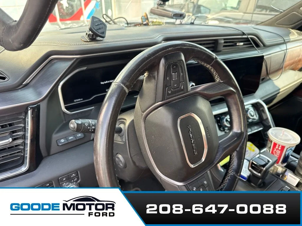Used 2023 Pacific Blue Metallic GMC Denali Ultimate image 8