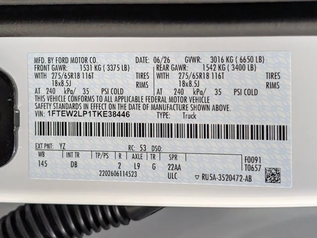 New 2026 Oxford White Ford STX® image 51