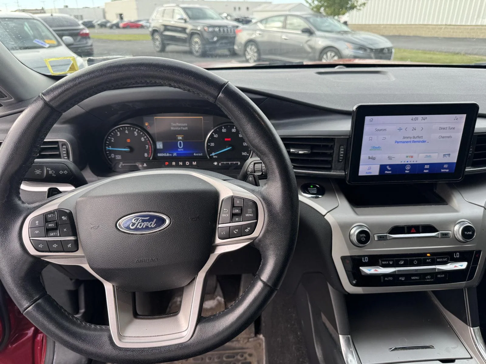 Used 2020 Rapid Red Metallic Tinted Clearcoat Ford XLT image 4