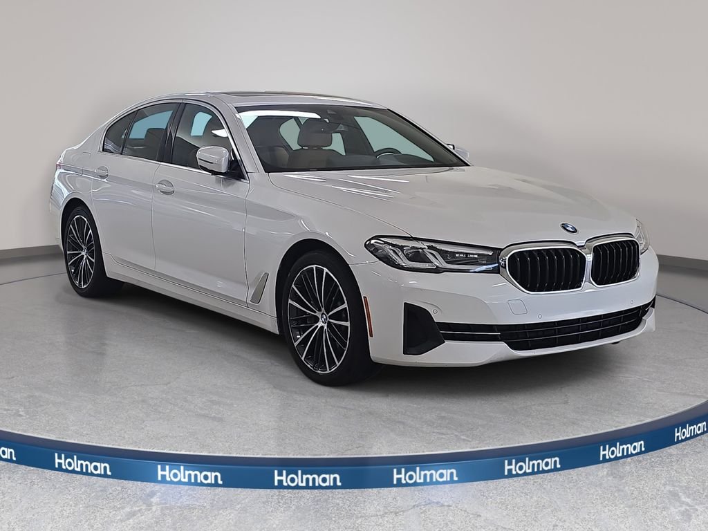 Certified Used 2023 Mineral White Metallic BMW 530i image 4