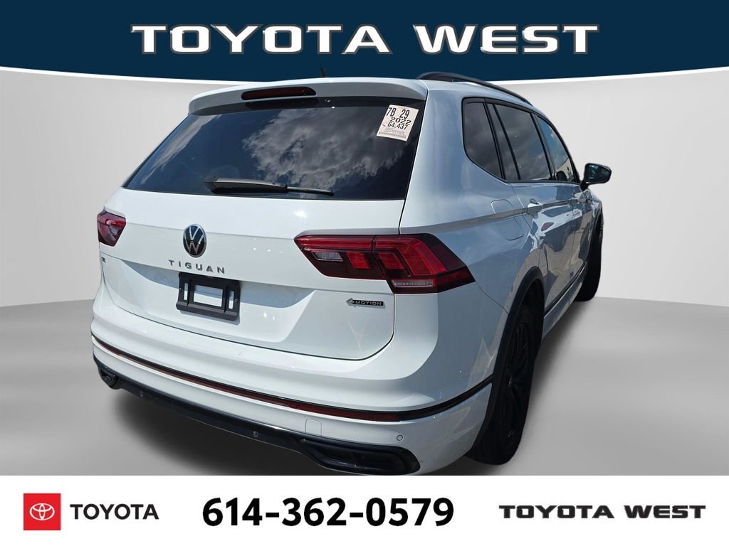 Used 2022 White Volkswagen 2.0T SE R-Line Black image 7