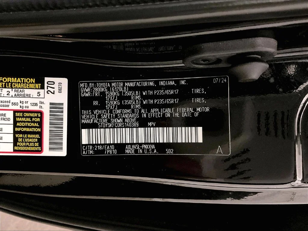 Certified Used 2024 Black Toyota XLE image 40