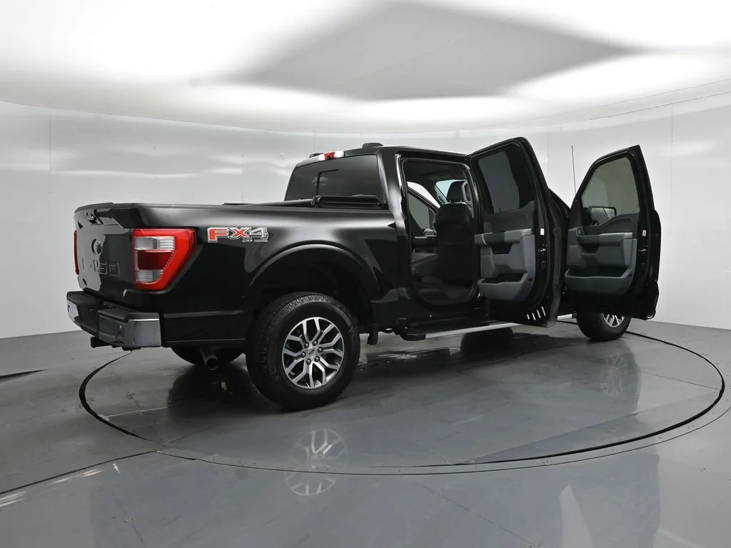 Certified Used 2022 Black Ford Lariat image 6