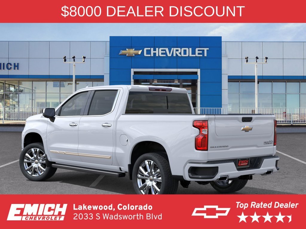 New 2026 Polar White Tricoat Chevrolet High Country image 8