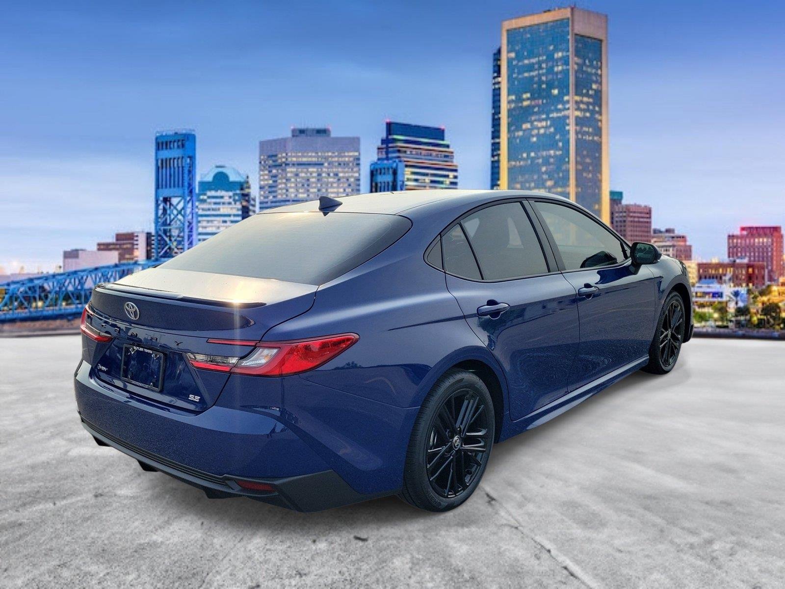 Used 2026 Reservoir Blue Toyota SE image 3