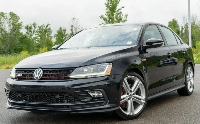 Used 2017 Blue Volkswagen GLI image 1