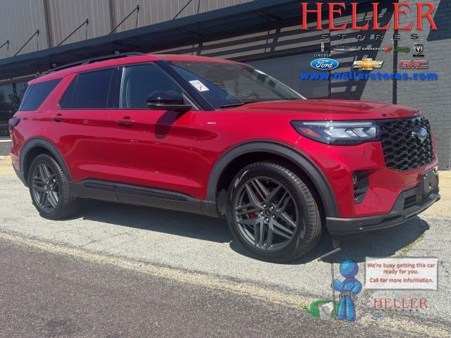 Used 2025 Red Metallic Ford ST-Line image 1