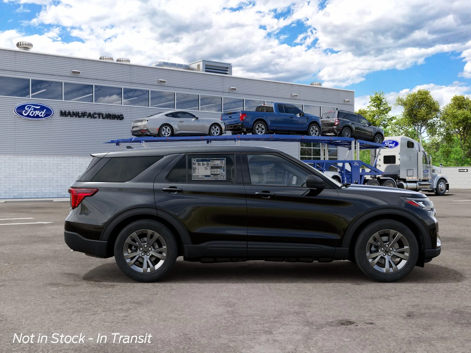 New 2027 Agate Black Metallic Ford Active image 8