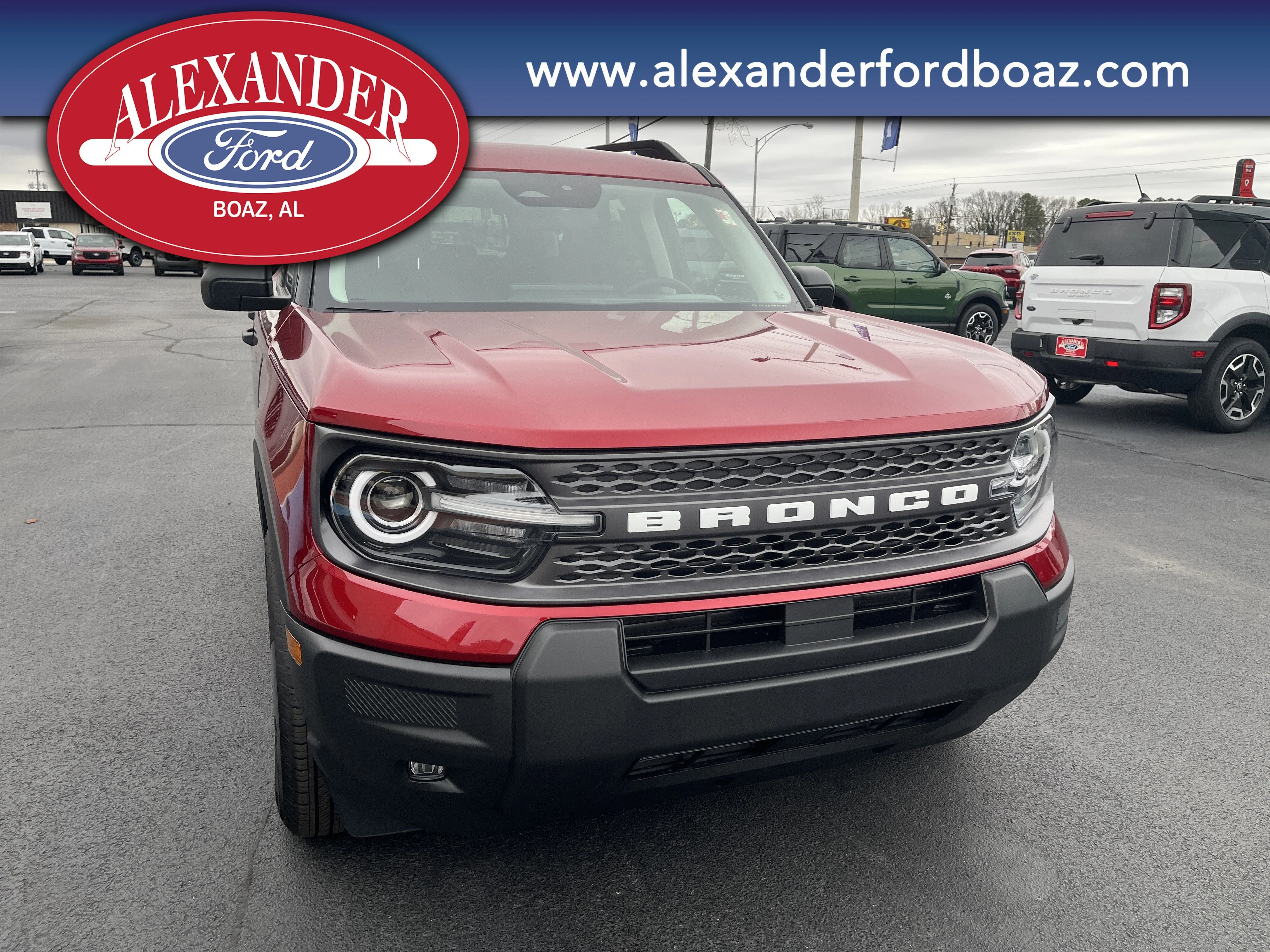 New 2025 Ruby Red Metallic Tinted Clearcoat Ford Big Bend® image 5