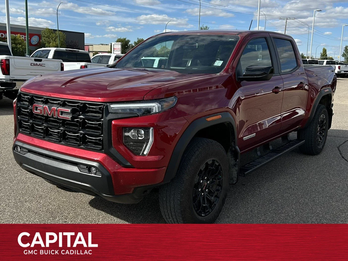 Used 2026 Red GMC Elevation Crew Leather 4x4 image 1