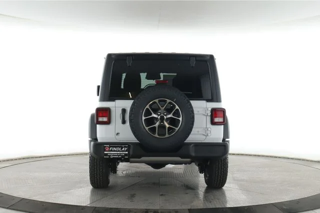 New 2026 Bright White Clear-Coat Exterior Paint Jeep Sport S image 11