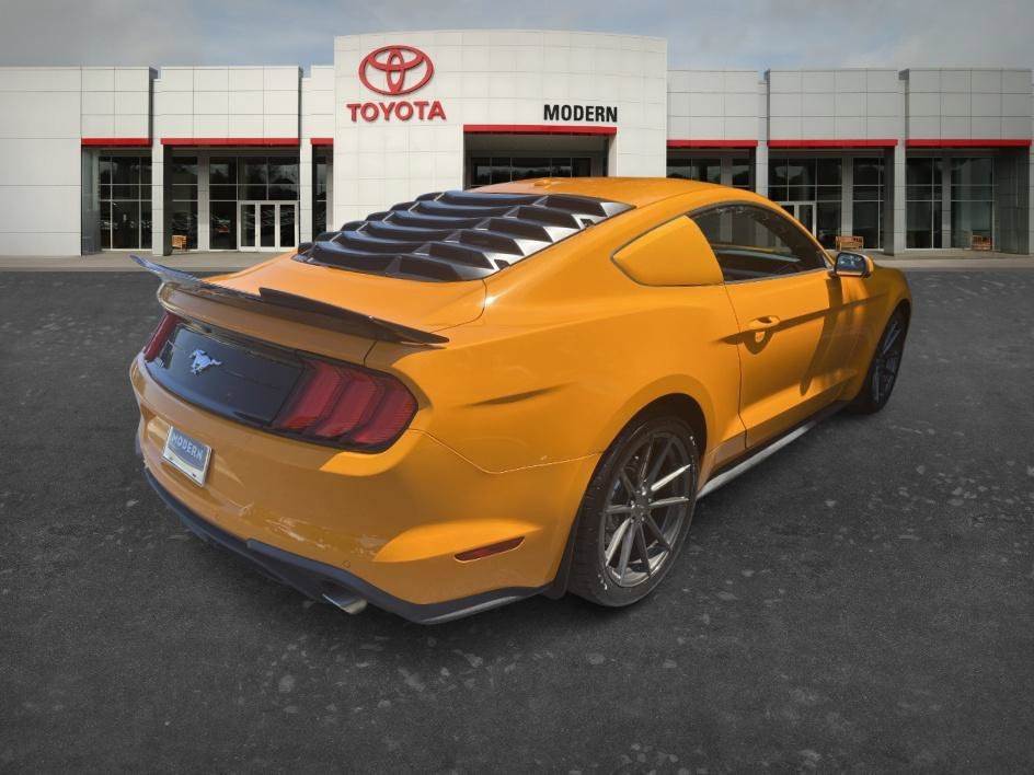 Used 2018 Orange Fury Metallic Tri-Coat Ford EcoBoost image 5