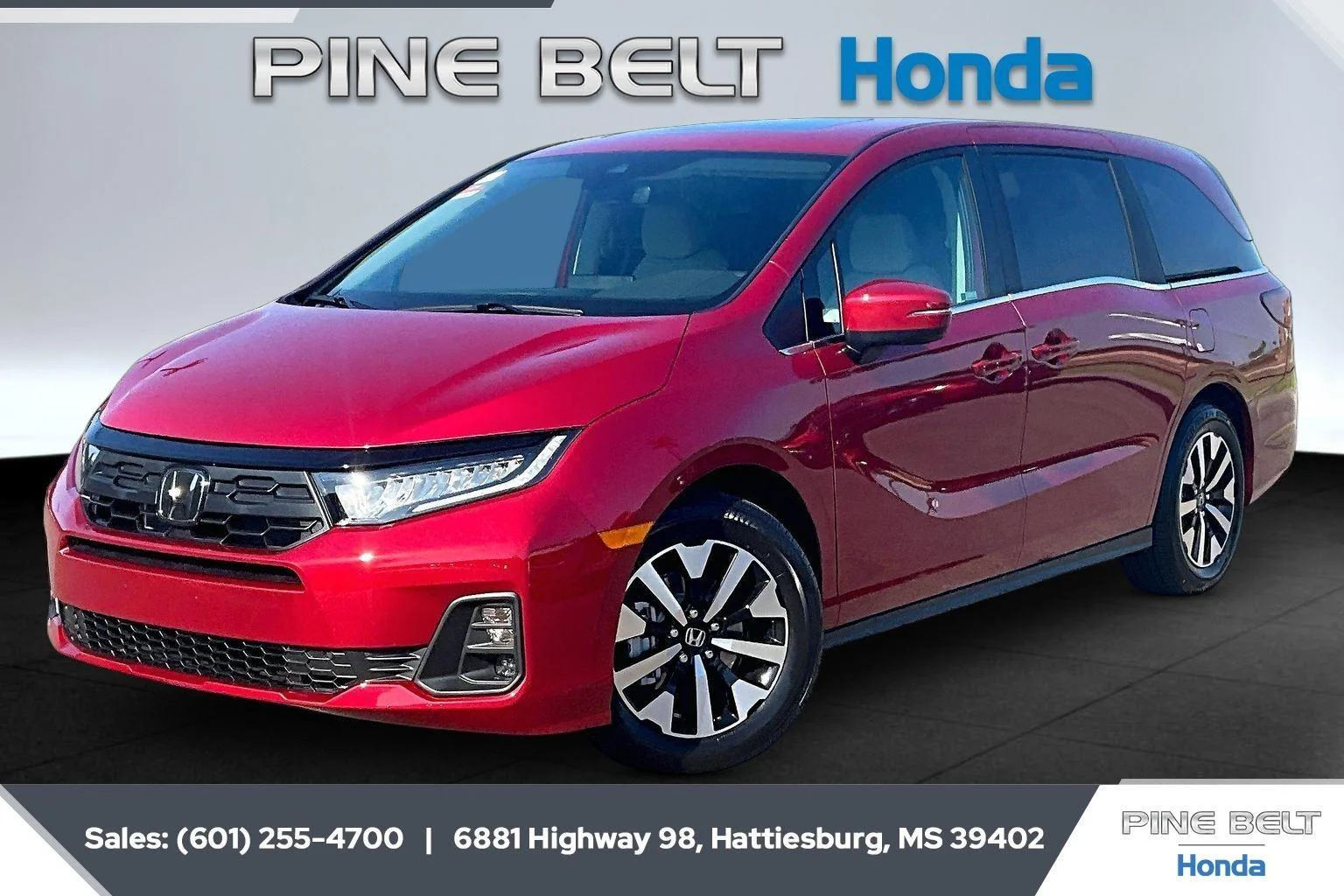 New 2026 Radiant Red Metallic II Honda EX-L image 2