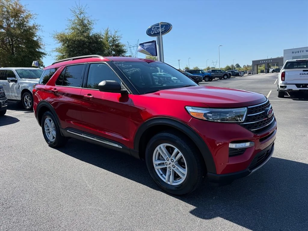 Certified Used 2024 Red Ford XLT image 2