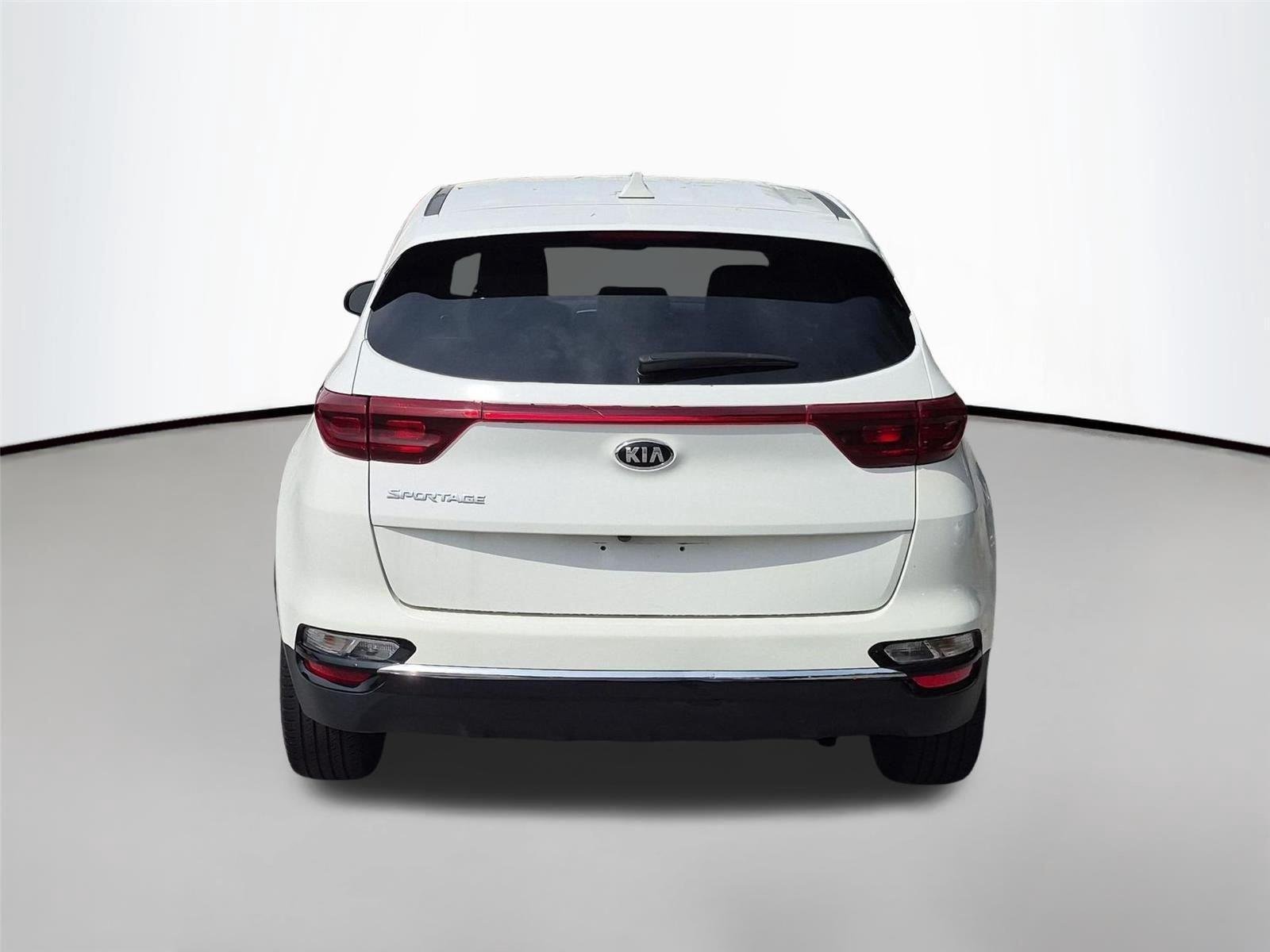 Used 2020 Clear White Kia LX image 4