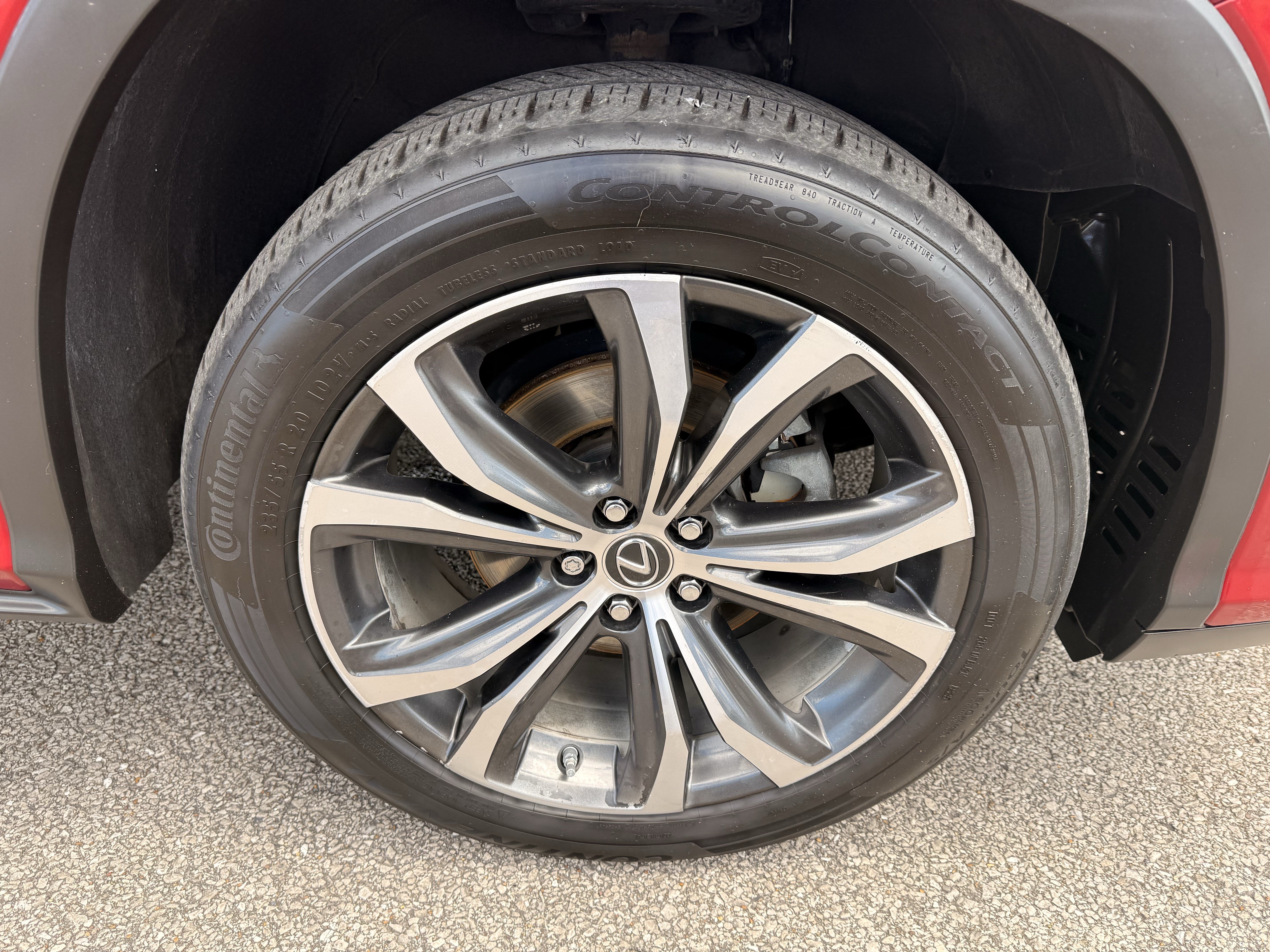 Used 2018 Red Lexus RX 350L Luxury image 12