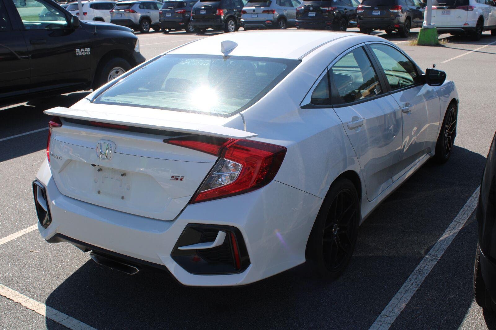 Used 2020 Platinum White Pearl Honda Manual w/Summer Tires image 4
