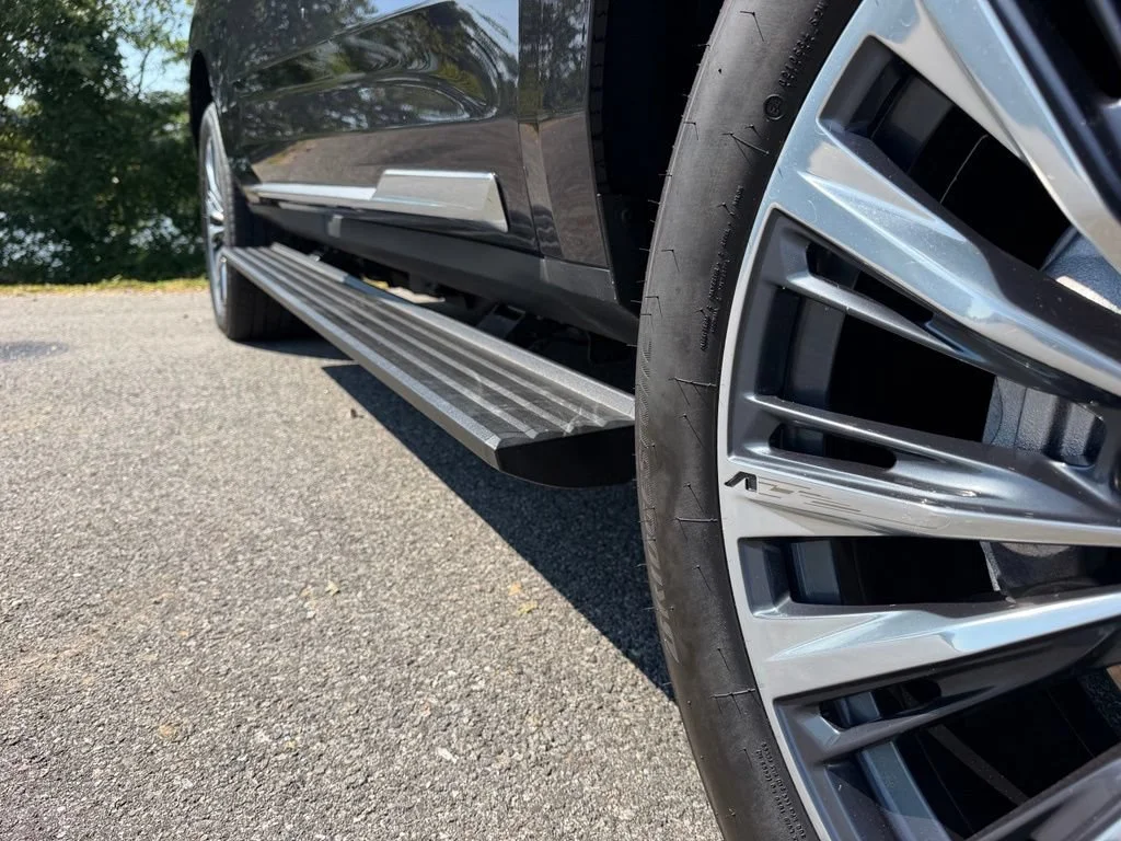 Used 2025 Galactic Gray Metallic Cadillac Premium Luxury image 35