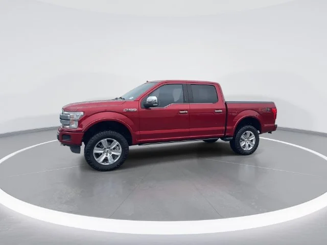 Used 2018 Red Ford Platinum image 3
