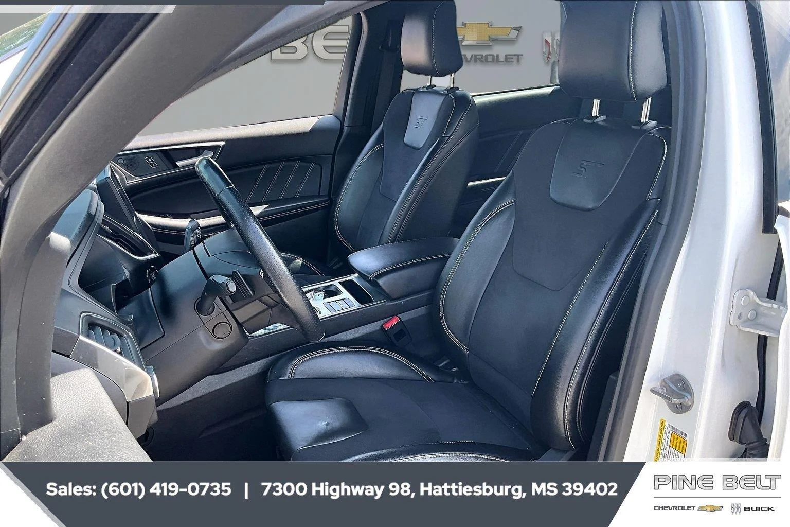 Used 2024 Star White Metallic Tri-Coat Ford ST image 18