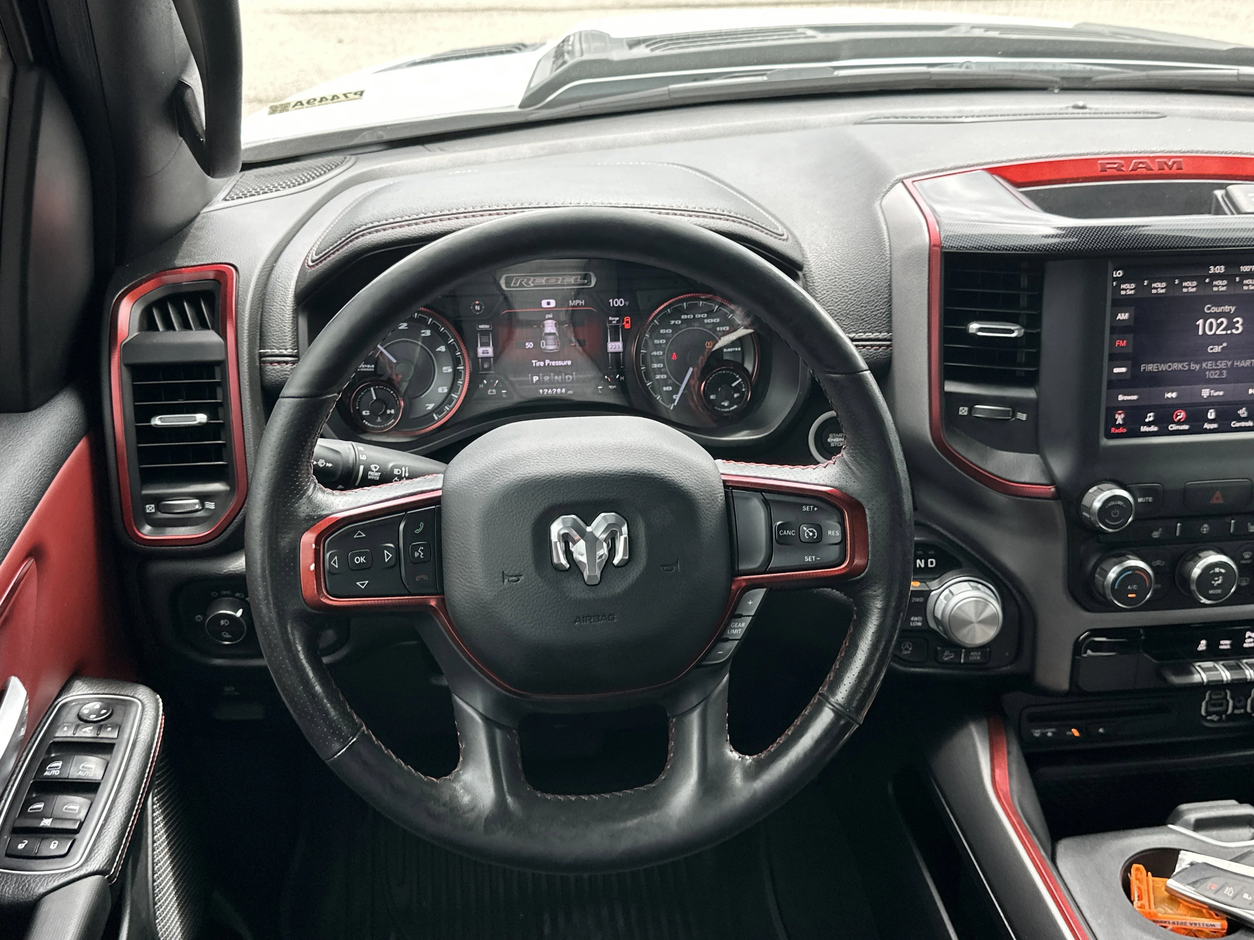 Used 2019 Bright White Clear Coat Ram Rebel image 23