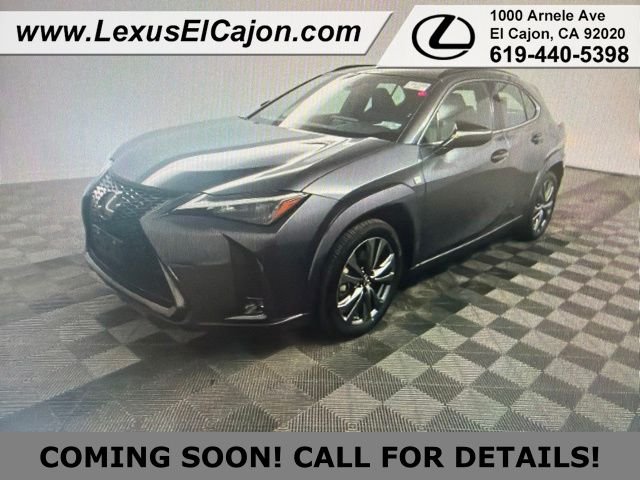 New 2024 Cloudburst Gray<sup>1</sup> with Obsidian roof Lexus UX 250h F SPORT HANDLING image 1