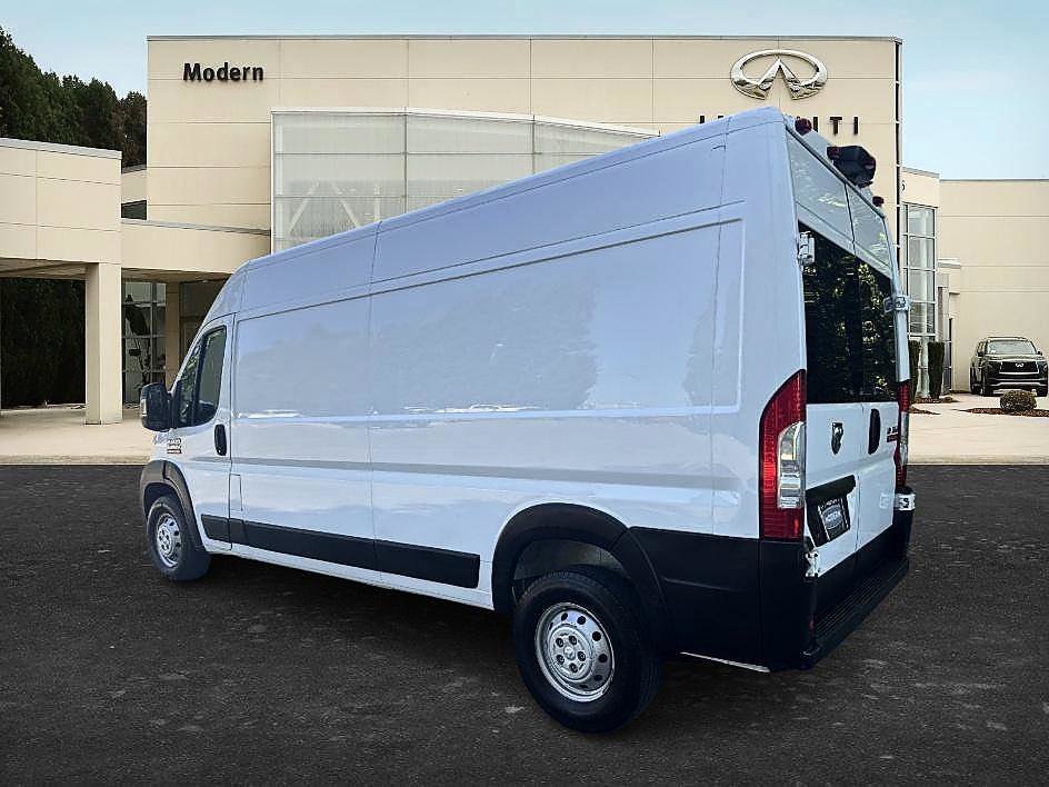 Used 2021 Bright White Clearcoat Ram High Roof image 6