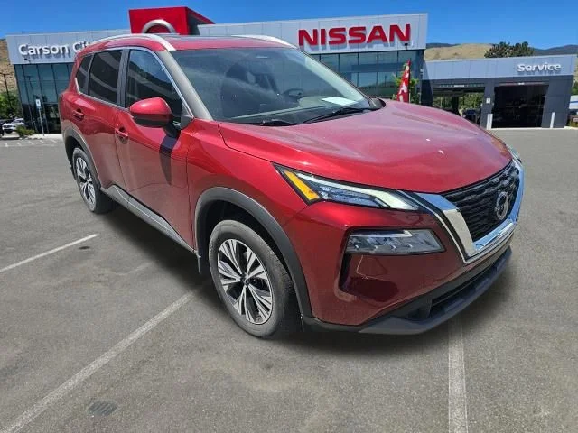 Certified Used 2023 Red Nissan SV image 5