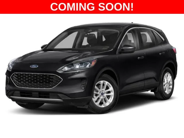 Used 2022 Black Ford SE image 1