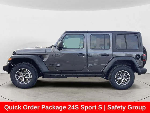 New 2026 Granite Crystal Metallic Clearcoat Jeep 4-DOOR SPORT S image 2