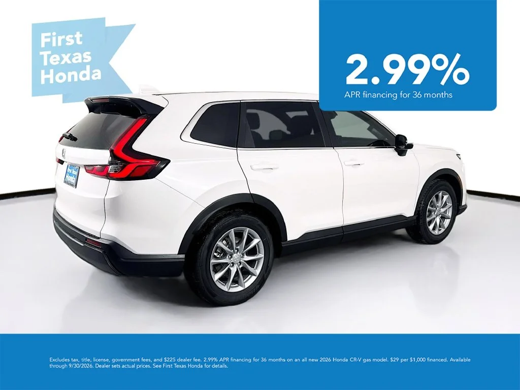 New 2027 Platinum White Pearl Honda EX image 7
