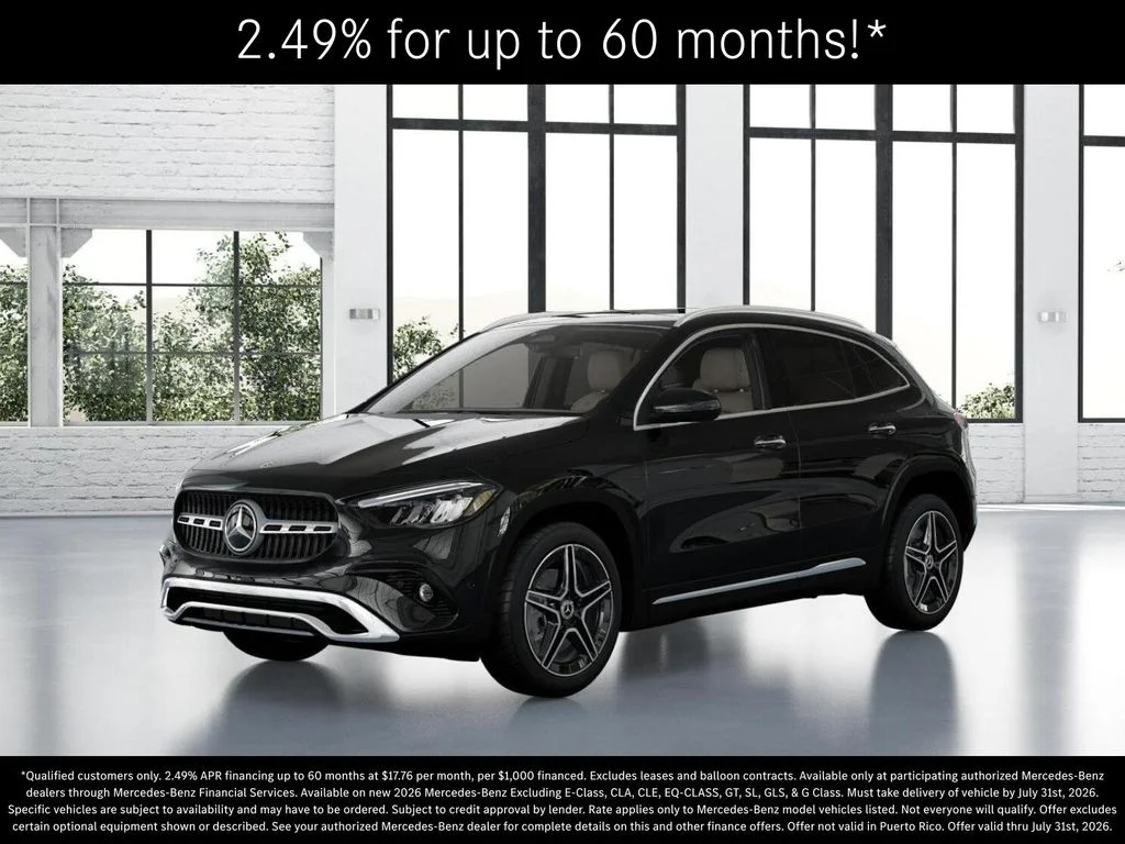New 2026 Night Black Mercedes-Benz GLA 250 image 39