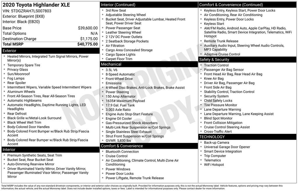 Used 2020  Toyota XLE image 41
