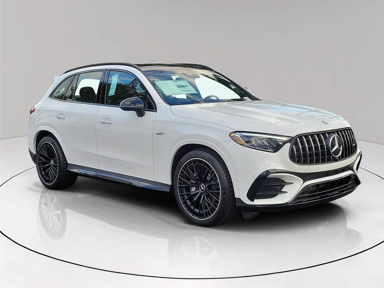New 2026 Polar White Mercedes-Benz AMG® GLC 43 4MATIC® SUV image 3